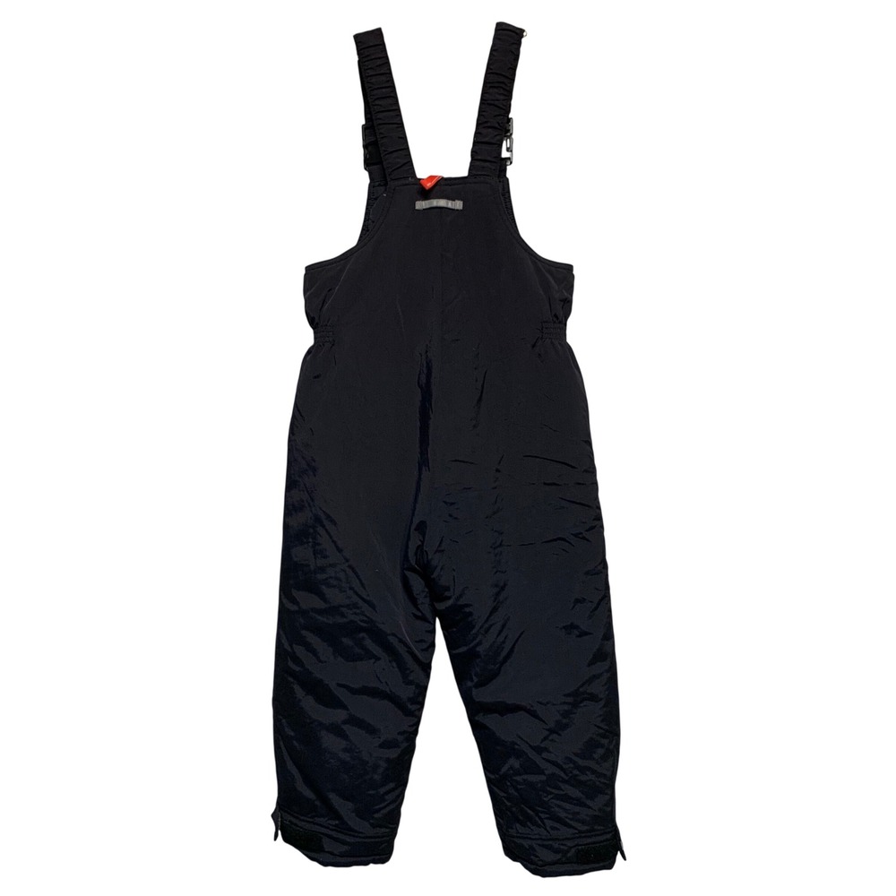 Hanna Andersson Snow Bibs 110 Black 5T Insulated Outdoor Winter Overalls Kids